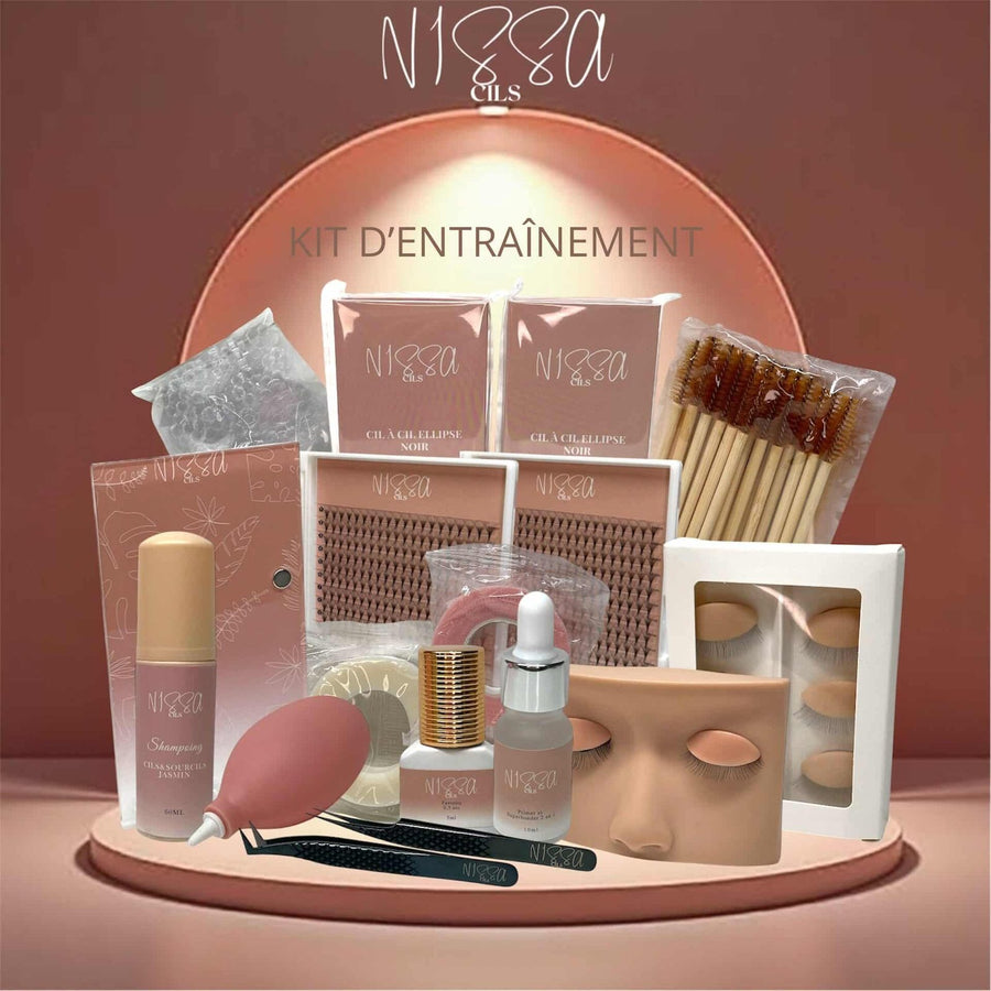 Kit d'entraînement Extensions de cils Nissacils