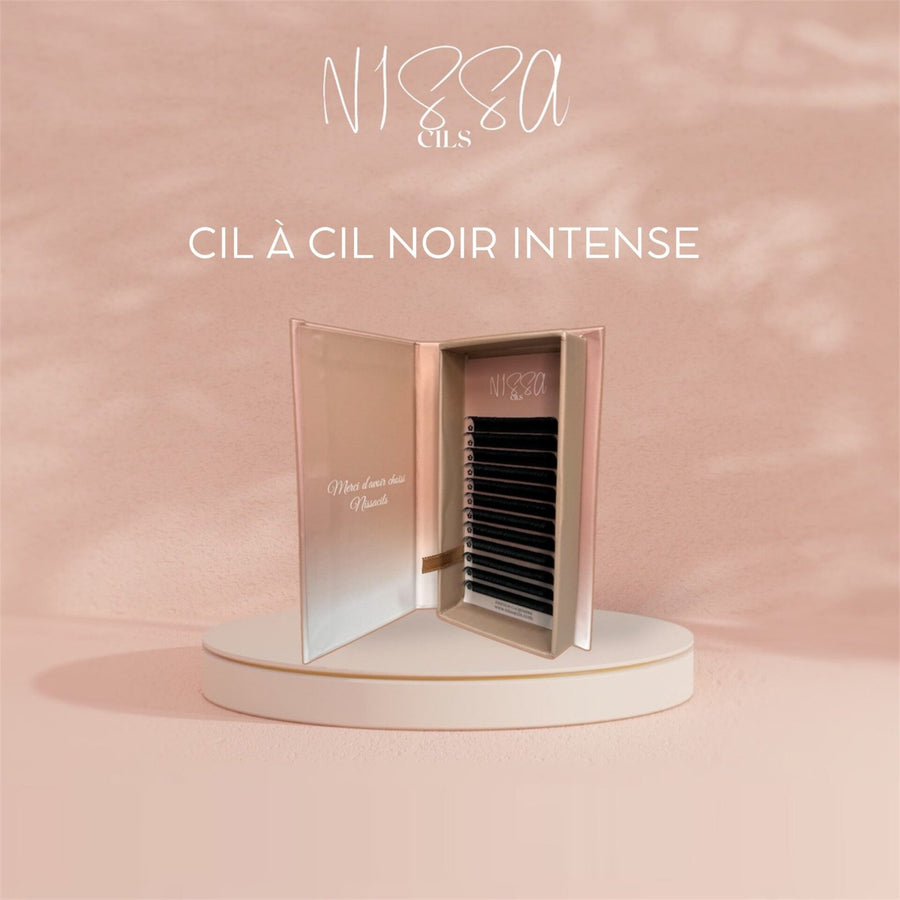 Cil à Cil Ellipse Noir Intense en Cachemire